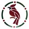 Pre-Cut Stained Cardinal-Make Your own Beautiful Glass Project.